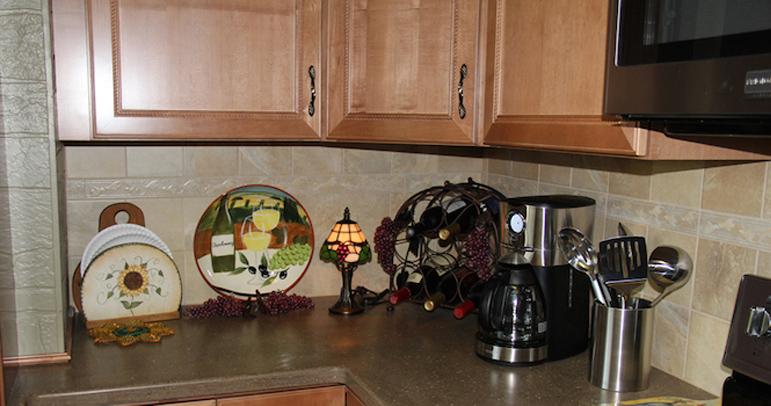 kitchen remodel with new appliances backsplash countertops